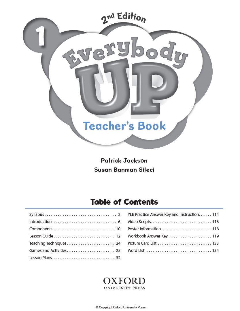 Everybody Up 1 second edition Teacher’s Book (2nd), Patrick Jackson, Susan Banman Sileci